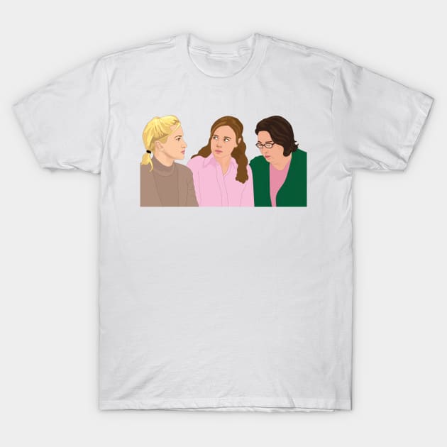 The Office Angela Pam Phylis T-Shirt by FemCards